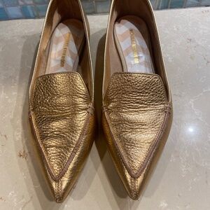 Nicholas Kirkwood Leather Flats